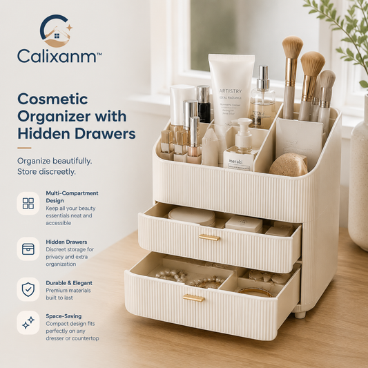 Calixanm™ LumiDrawer Elegance Beauty Storage System